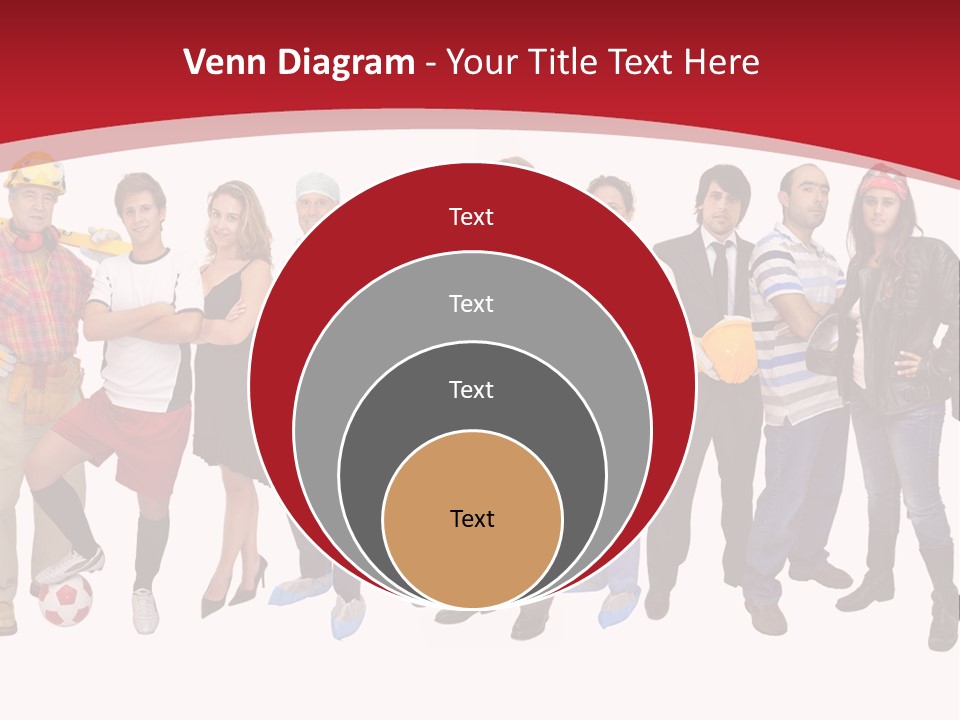 Crowd Worker Lots PowerPoint Template