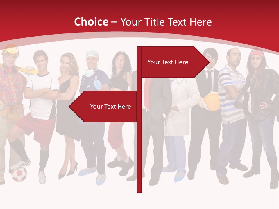 Crowd Worker Lots PowerPoint Template