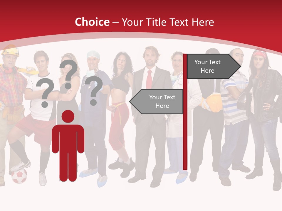 Crowd Worker Lots PowerPoint Template