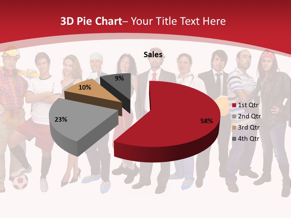 Crowd Worker Lots PowerPoint Template