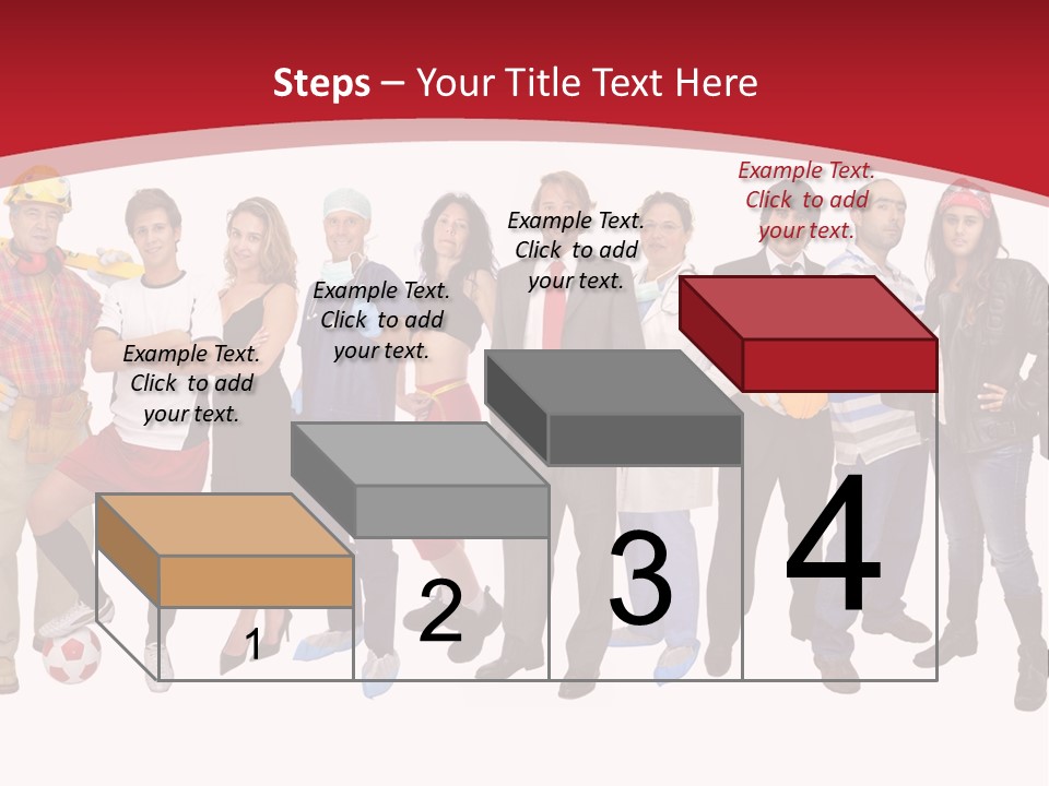 Crowd Worker Lots PowerPoint Template