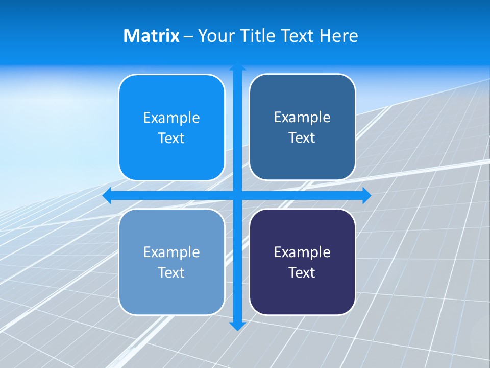 Electricity Panel Solar PowerPoint Template