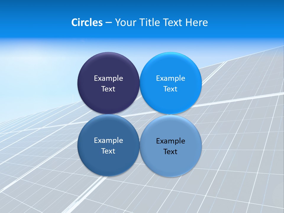 Electricity Panel Solar PowerPoint Template