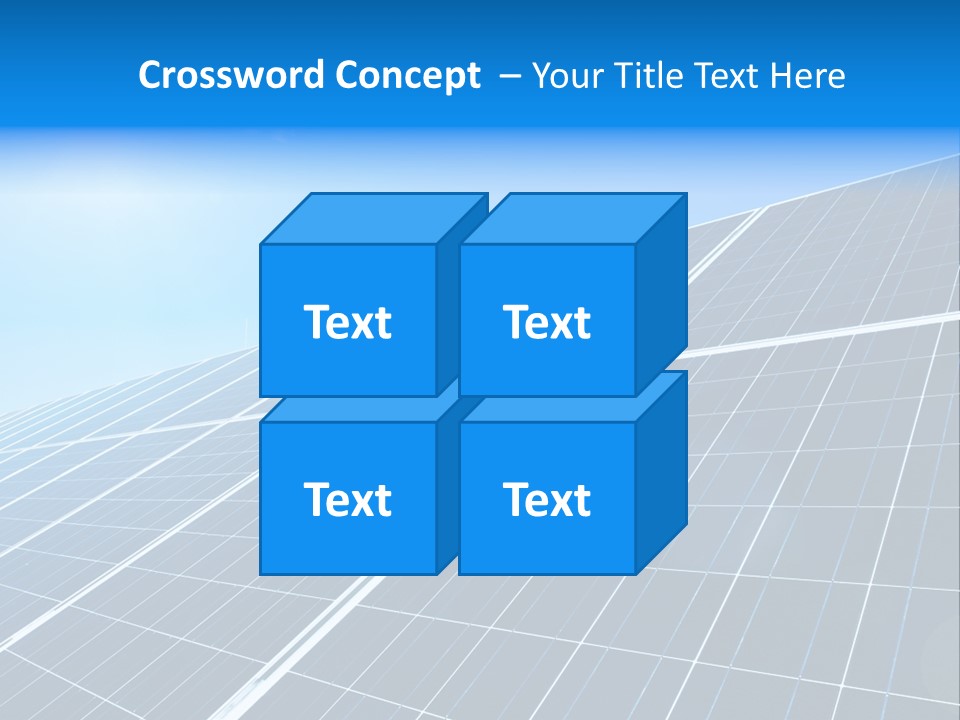 Electricity Panel Solar PowerPoint Template