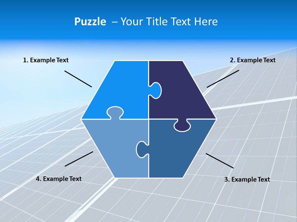 Electricity Panel Solar PowerPoint Template