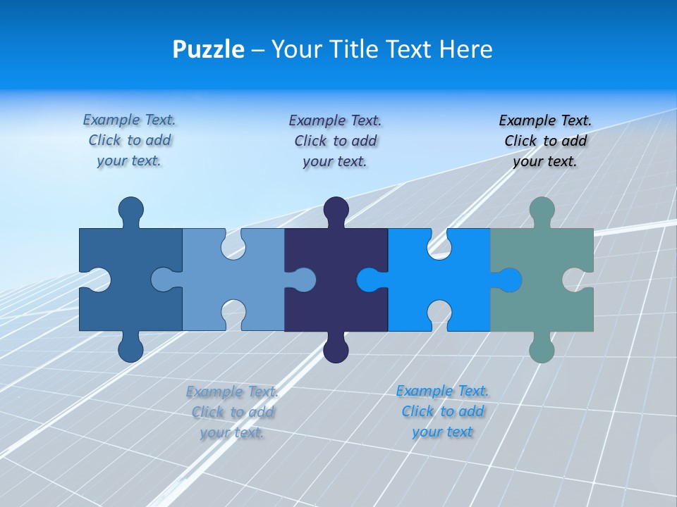 Electricity Panel Solar PowerPoint Template