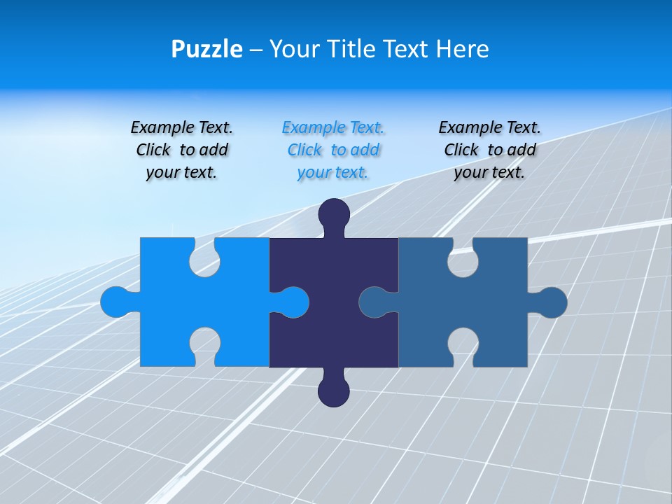 Electricity Panel Solar PowerPoint Template