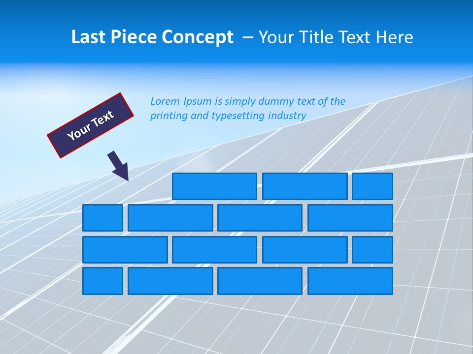Electricity Panel Solar PowerPoint Template