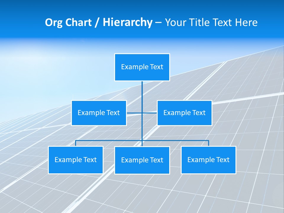 Electricity Panel Solar PowerPoint Template