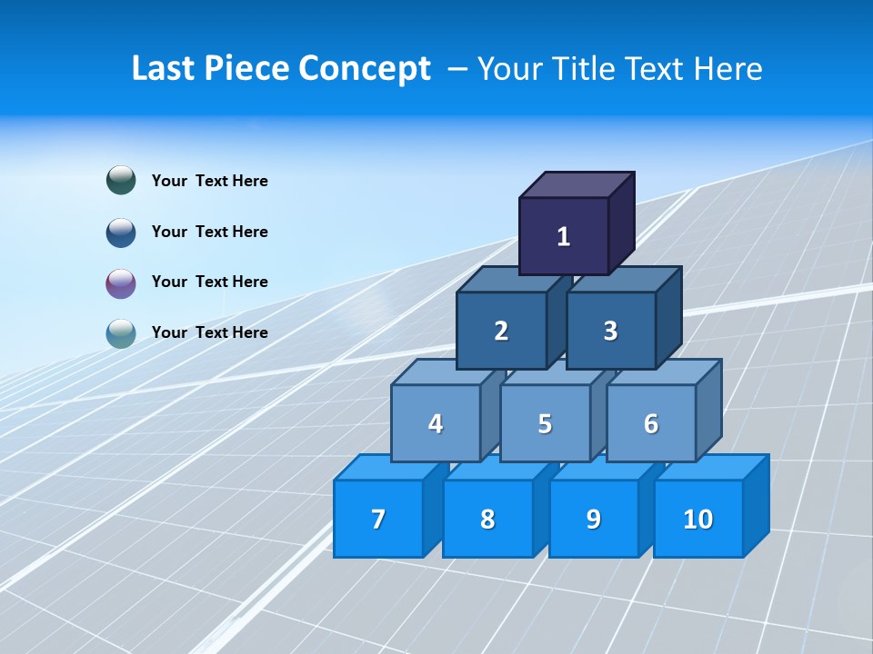 Electricity Panel Solar PowerPoint Template