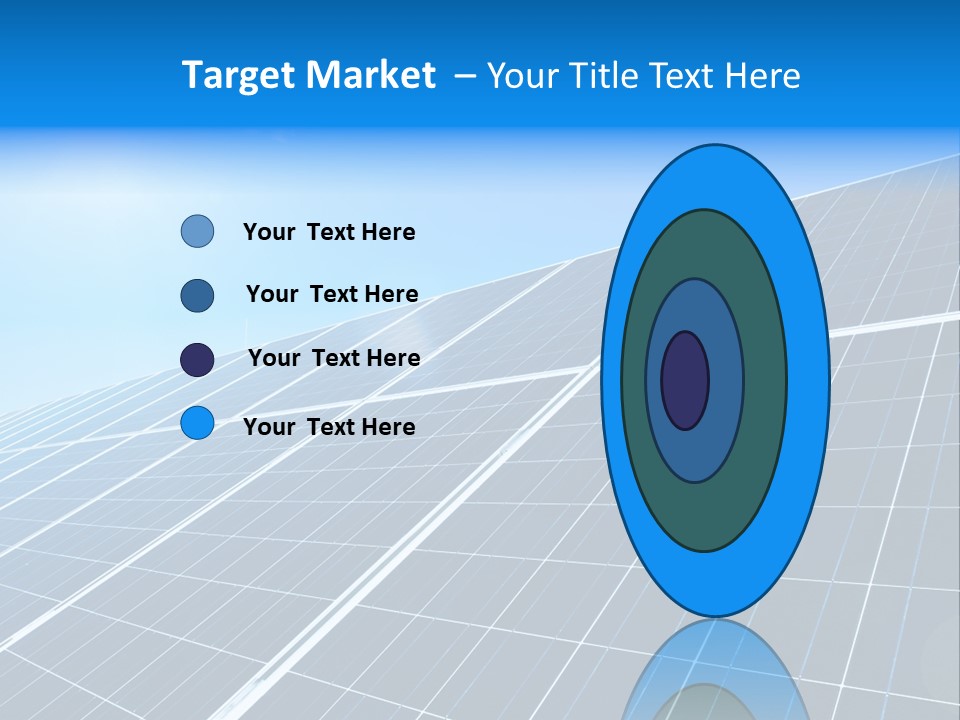 Electricity Panel Solar PowerPoint Template