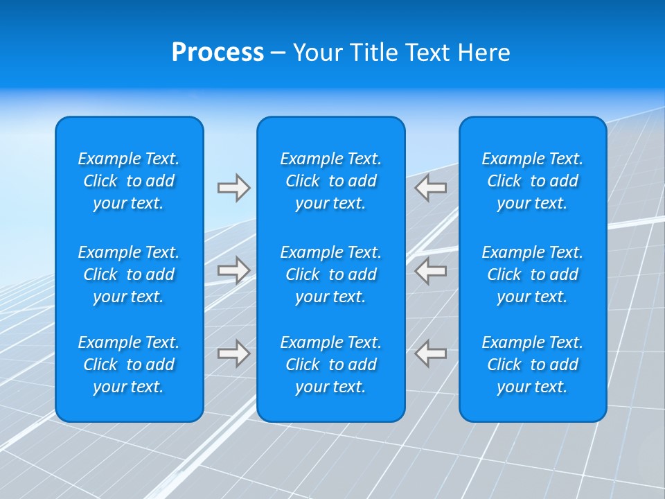 Electricity Panel Solar PowerPoint Template