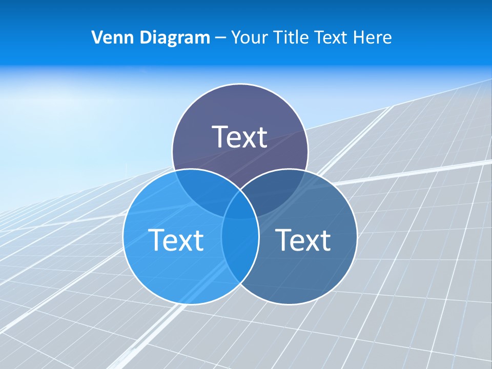 Electricity Panel Solar PowerPoint Template