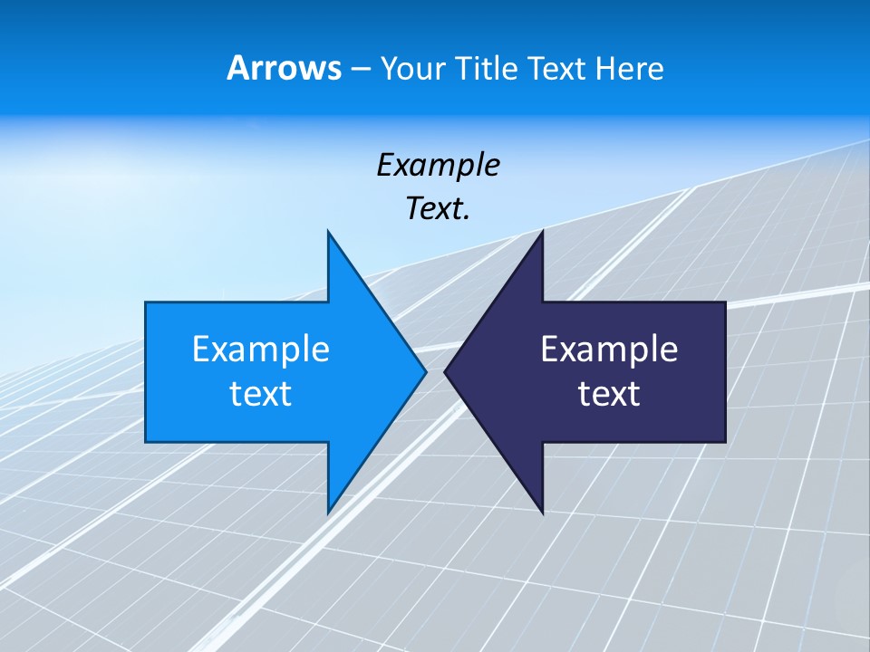 Electricity Panel Solar PowerPoint Template