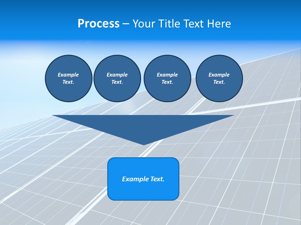 Electricity Panel Solar PowerPoint Template
