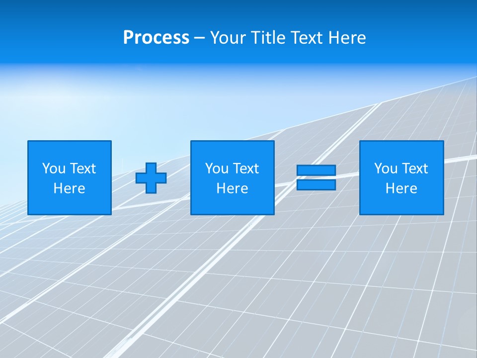 Electricity Panel Solar PowerPoint Template
