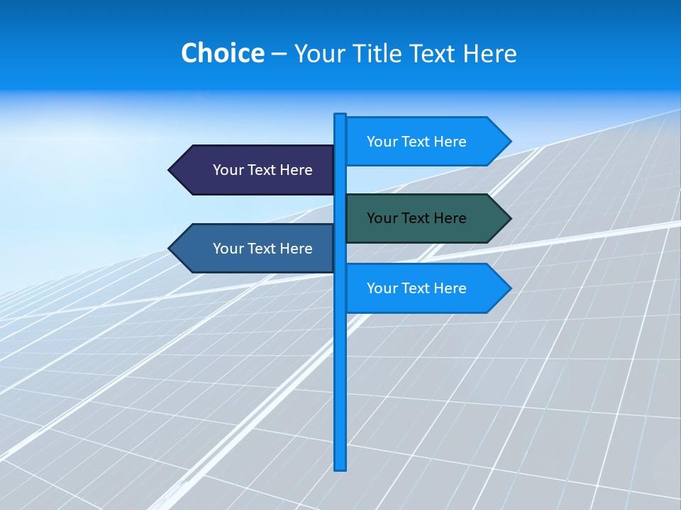 Electricity Panel Solar PowerPoint Template