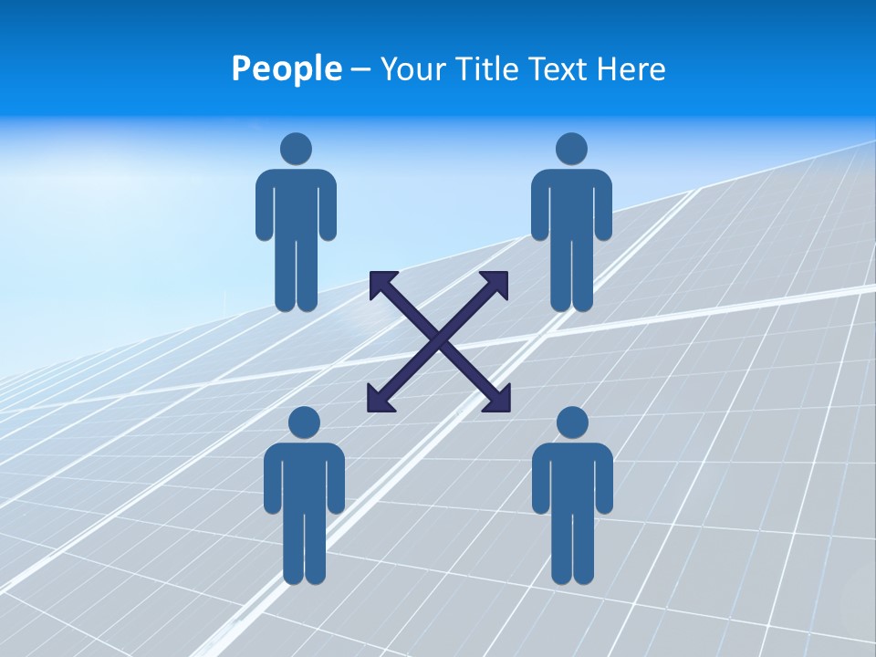 Electricity Panel Solar PowerPoint Template