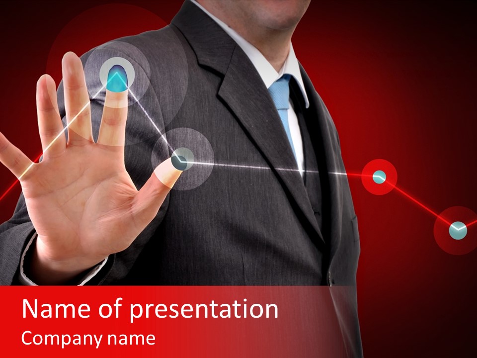 Access Digital Biometrics PowerPoint Template