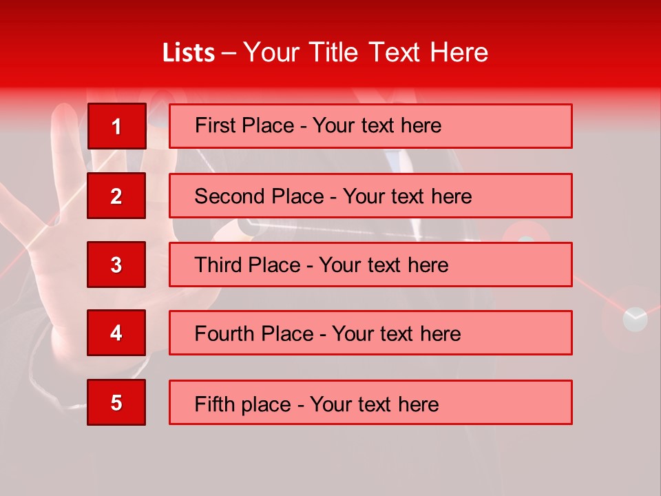 Access Digital Biometrics PowerPoint Template