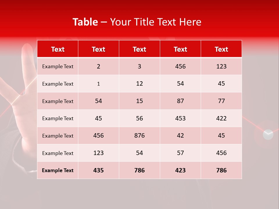 Access Digital Biometrics PowerPoint Template