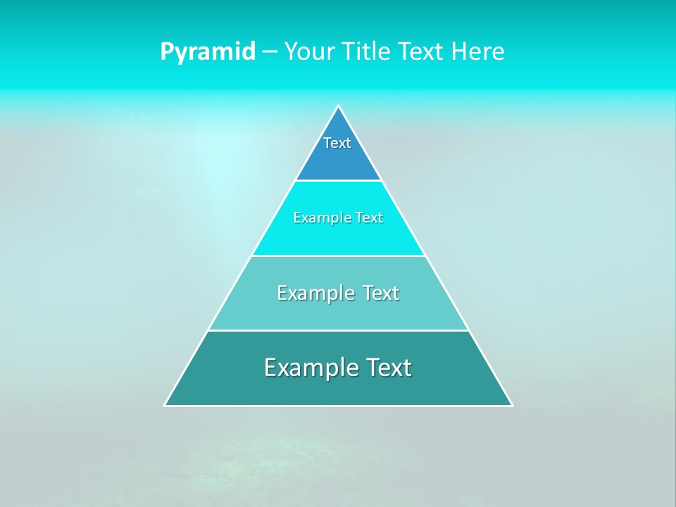 Waterway Caribbean Aquarium PowerPoint Template