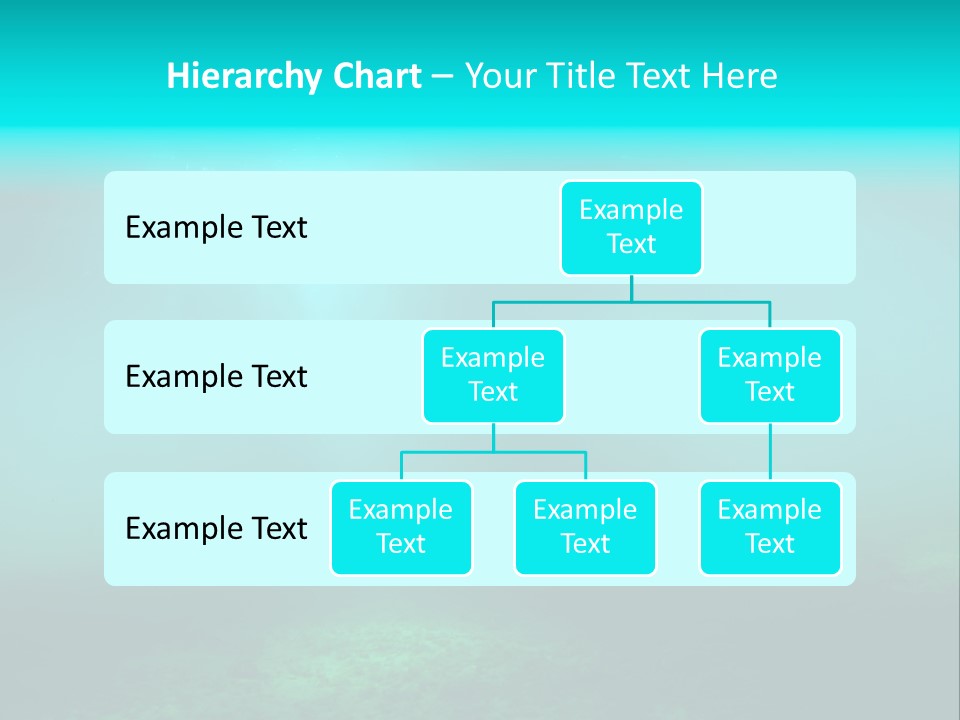 Waterway Caribbean Aquarium PowerPoint Template