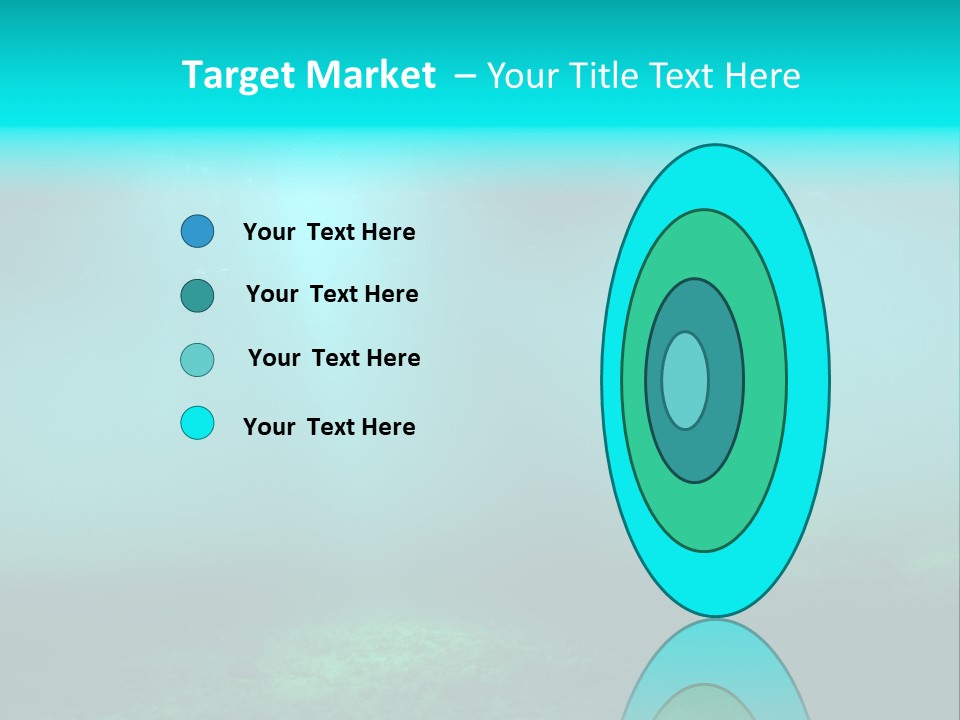 Waterway Caribbean Aquarium PowerPoint Template