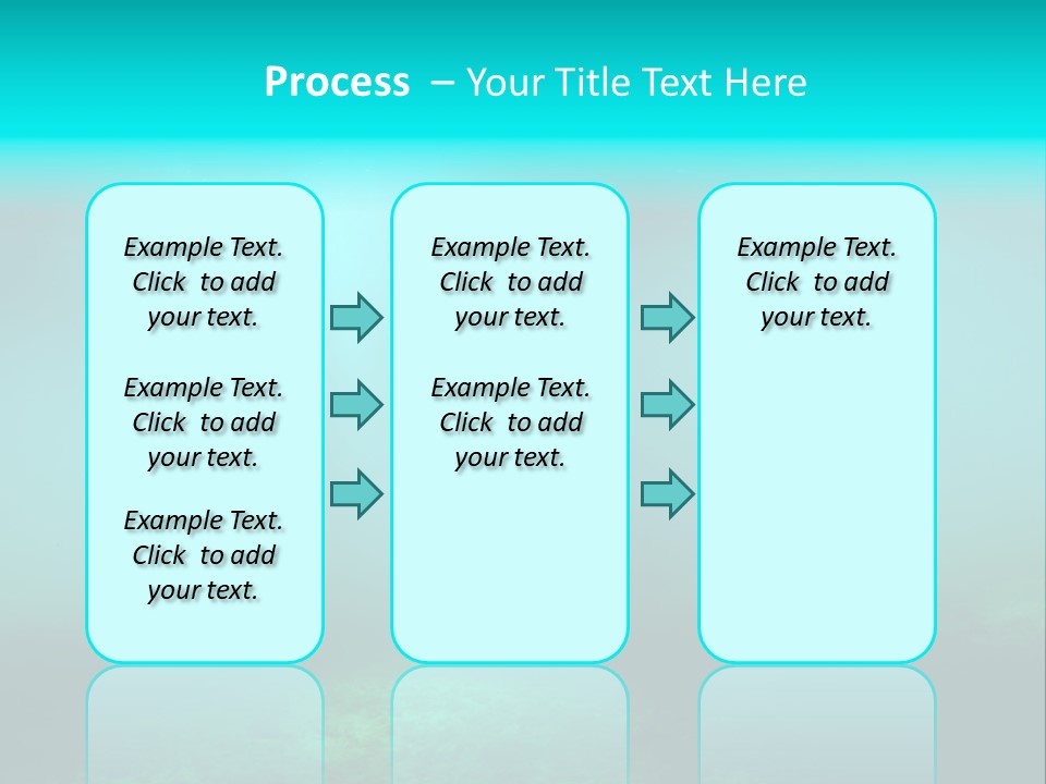 Waterway Caribbean Aquarium PowerPoint Template