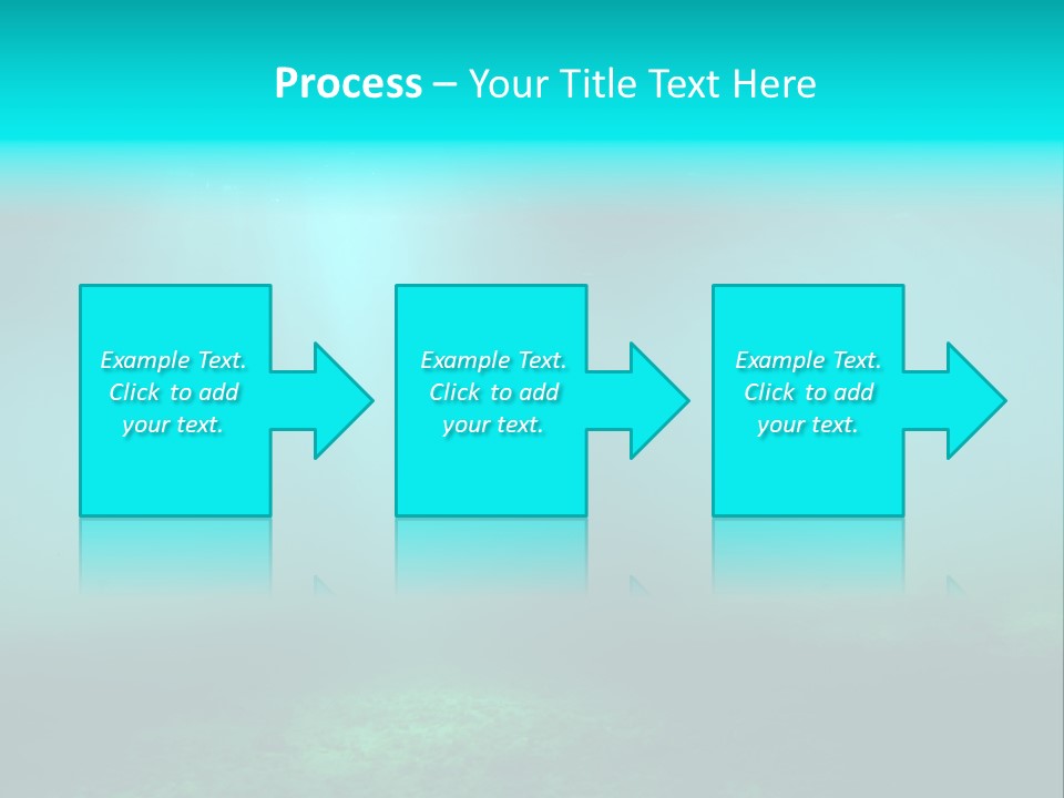 Waterway Caribbean Aquarium PowerPoint Template