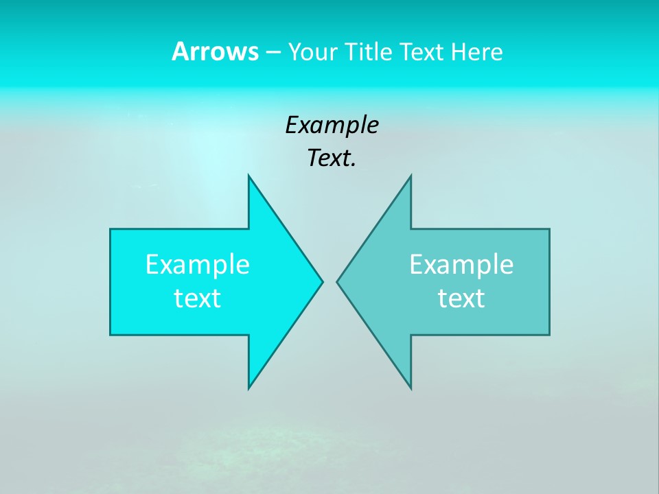 Waterway Caribbean Aquarium PowerPoint Template