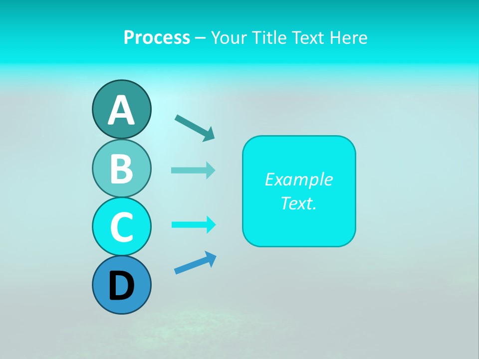 Waterway Caribbean Aquarium PowerPoint Template
