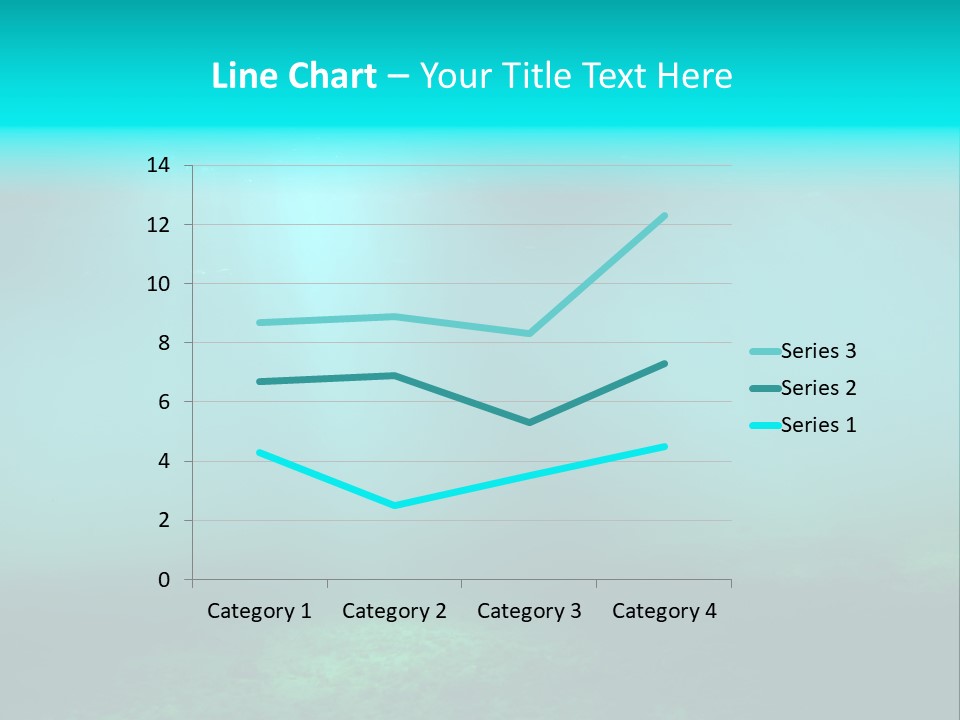 Waterway Caribbean Aquarium PowerPoint Template