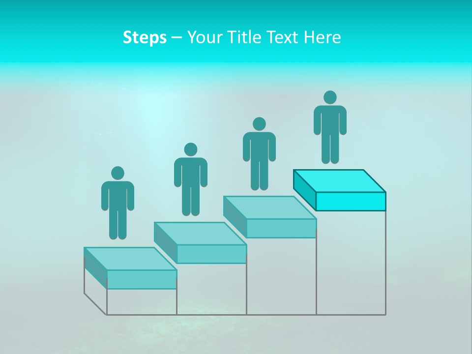 Waterway Caribbean Aquarium PowerPoint Template