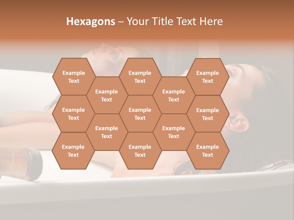 Girlfriend Battered Relaxing PowerPoint Template