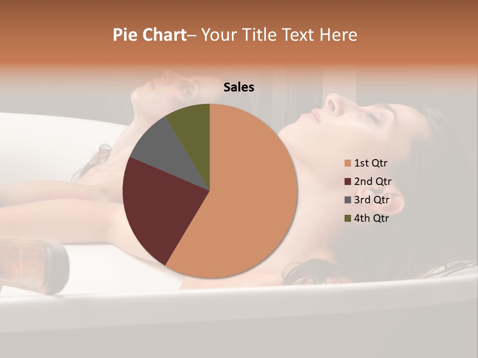 Girlfriend Battered Relaxing PowerPoint Template