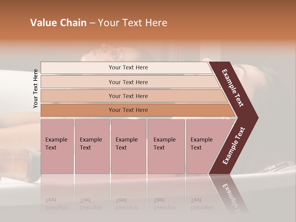 Girlfriend Battered Relaxing PowerPoint Template