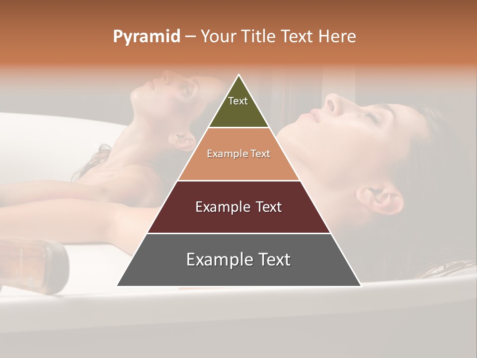 Girlfriend Battered Relaxing PowerPoint Template