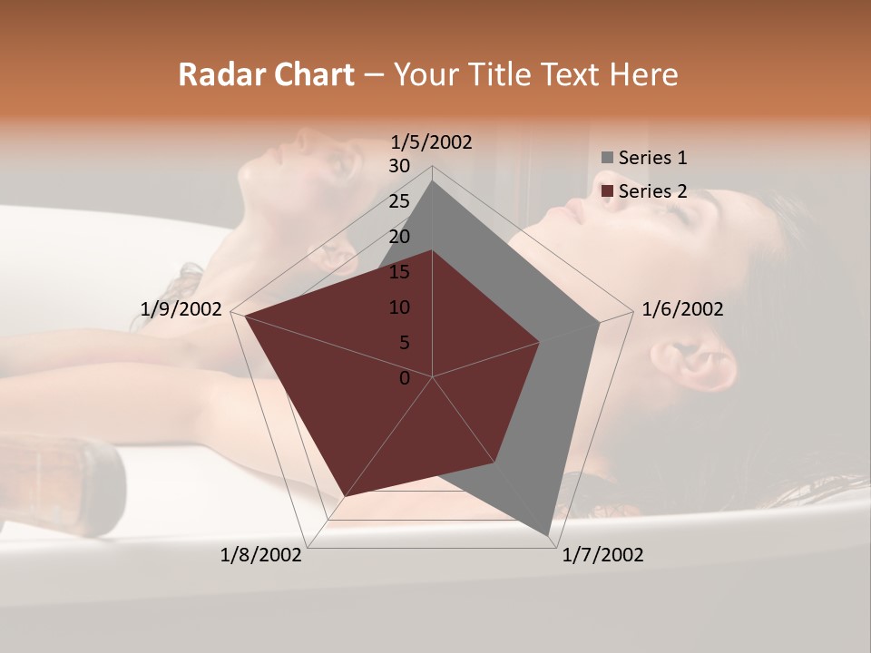 Girlfriend Battered Relaxing PowerPoint Template