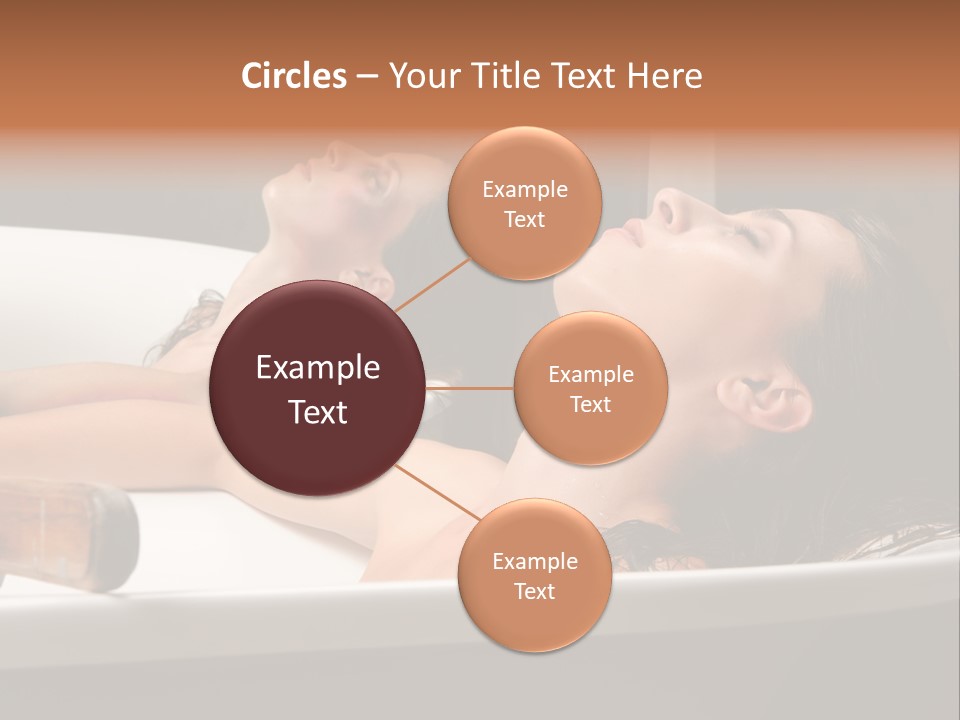 Girlfriend Battered Relaxing PowerPoint Template