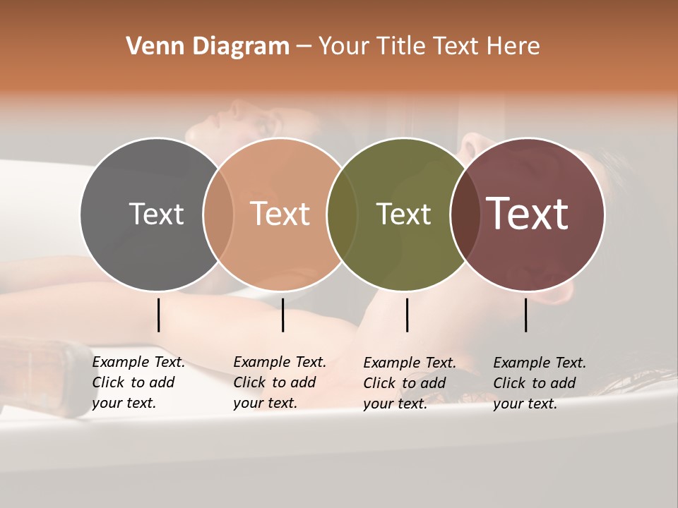 Girlfriend Battered Relaxing PowerPoint Template