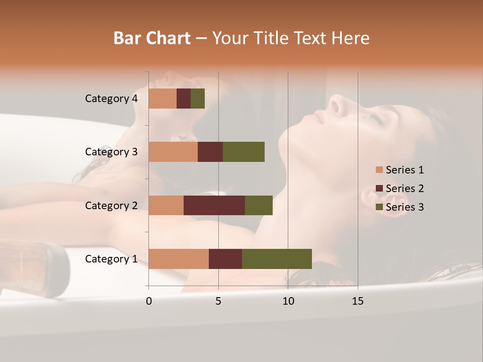 Girlfriend Battered Relaxing PowerPoint Template