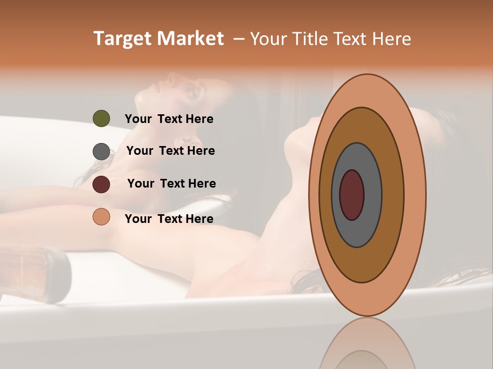 Girlfriend Battered Relaxing PowerPoint Template