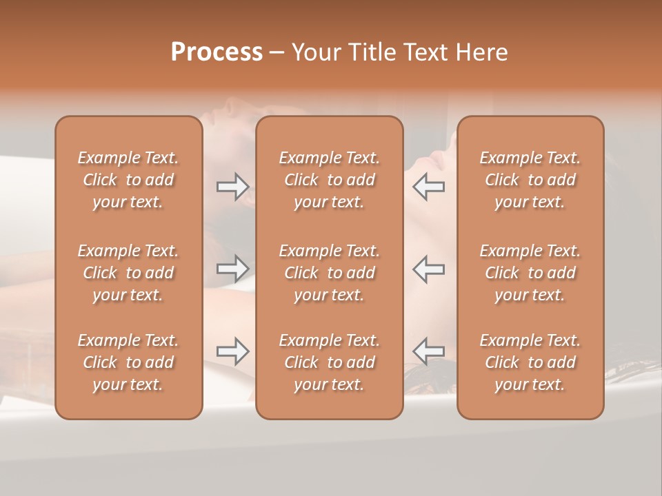Girlfriend Battered Relaxing PowerPoint Template