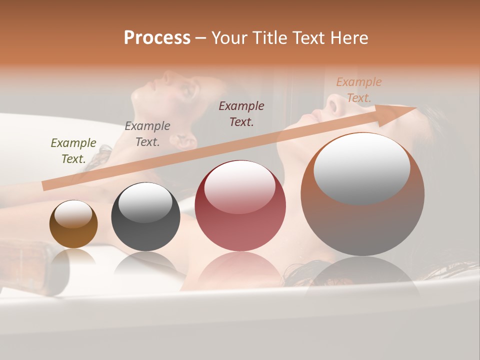 Girlfriend Battered Relaxing PowerPoint Template