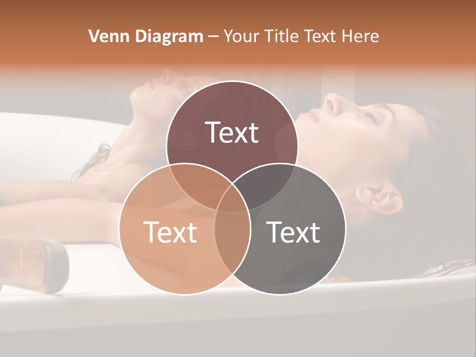 Girlfriend Battered Relaxing PowerPoint Template