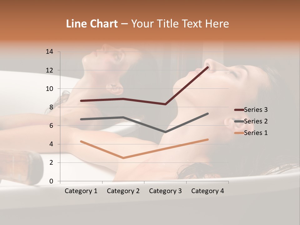 Girlfriend Battered Relaxing PowerPoint Template