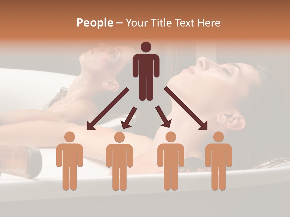 Girlfriend Battered Relaxing PowerPoint Template