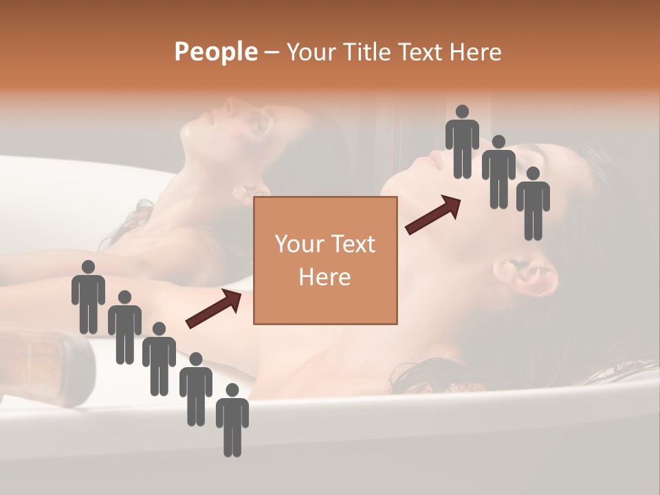 Girlfriend Battered Relaxing PowerPoint Template