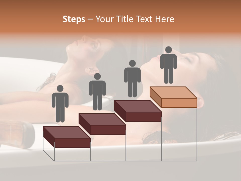 Girlfriend Battered Relaxing PowerPoint Template